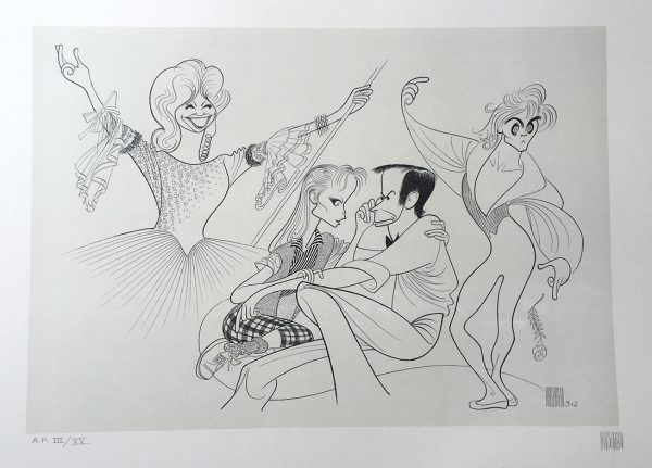 Mia Farrow, Mikhail Baryshnikov, Anthony Perkins, and Beverly Sills