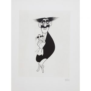 David Garrison as Groucho Marx in A Day in Hollywood/A Night in the Ukraine, 1980