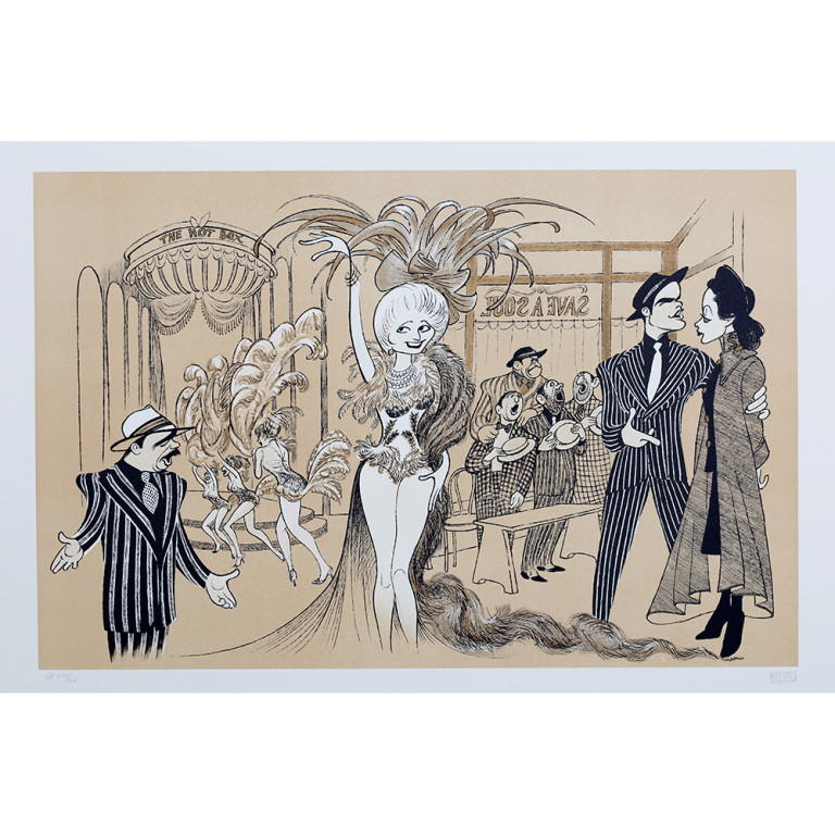 Guys and Dolls Al Hirschfeld Store