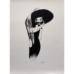 Breakfast at Tiffany's (with big hat)