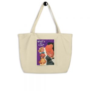 What's My Line? Large Organic Tote Bag