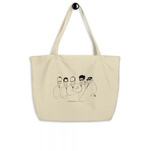 The Sopranos Large Organic Tote Bag