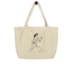 Elvis Presley Large organic tote bag