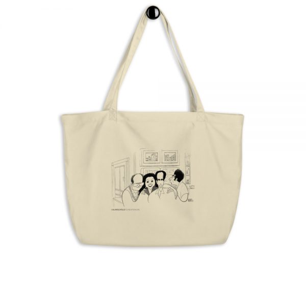 Seinfeld Large organic tote bag