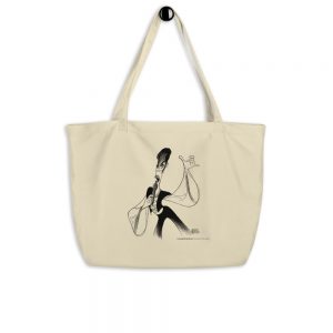 Prince Large organic tote bag