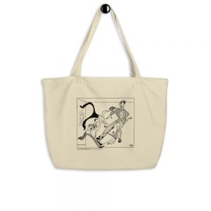 Fred Astaire Large organic tote bag