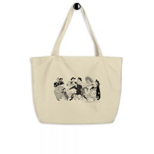 Guys and Dolls Large organic tote bag