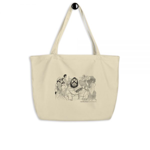 Fiddler on the Roof Large organic tote bag