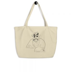 Self Portrait Large organic tote bag