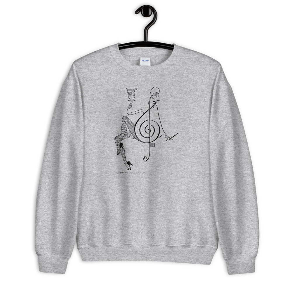 Grey sweatshirt on sale with writing