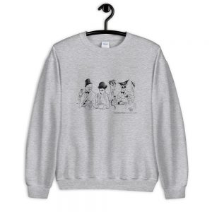 Comedians at Lunch Unisex Sweatshirt