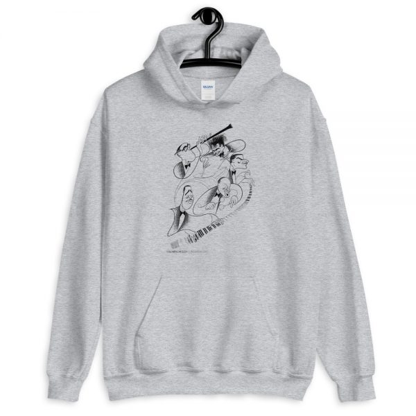 Jazz Unisex Hoodie - Image 2