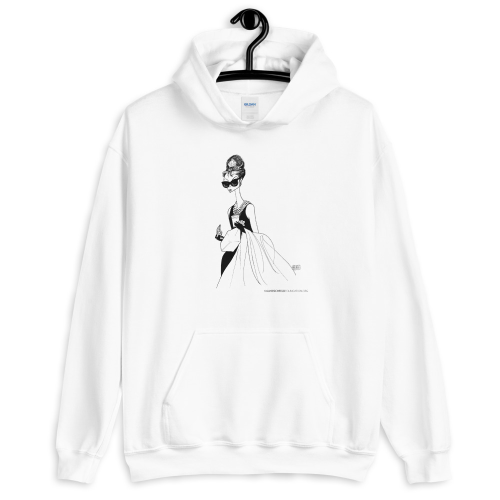 Breakfast at Tiffany’s Unisex Hoodie | Al Hirschfeld Store