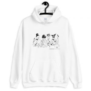 Comedians at Lunch Unisex Hoodie