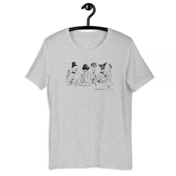 Comedians at Lunch Short-Sleeve Unisex T-Shirt - Image 2