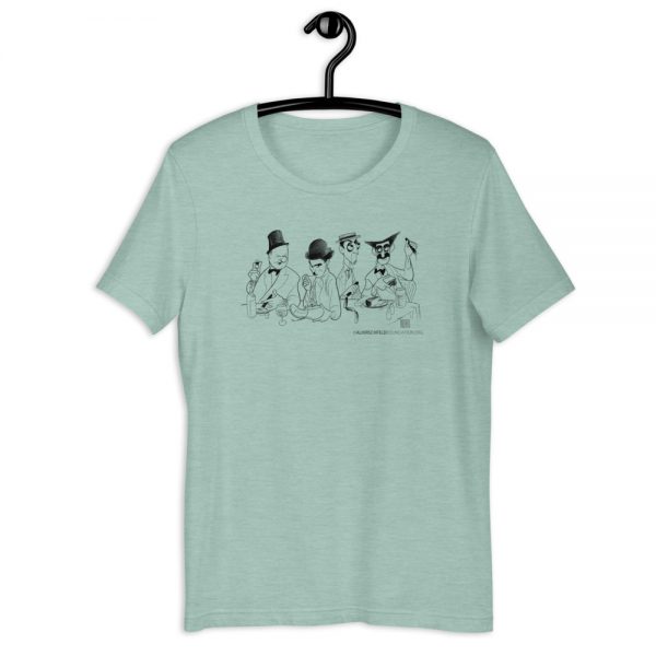 Comedians at Lunch Short-Sleeve Unisex T-Shirt - Image 4