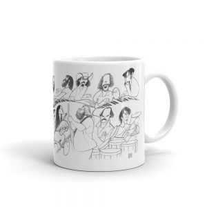 The Grateful Dead White 15 oz Mug