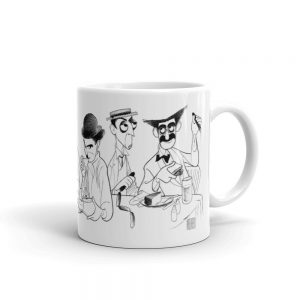 Comedians at Lunch 15 oz Mug