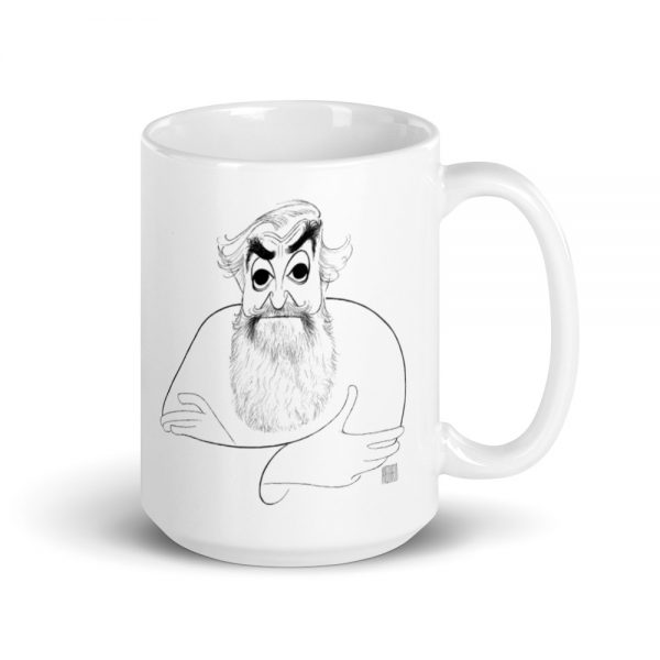 Self Portrait 15 oz Mug - Image 4