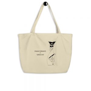 Frank Ferrante in 'Groucho' Large organic tote bag
