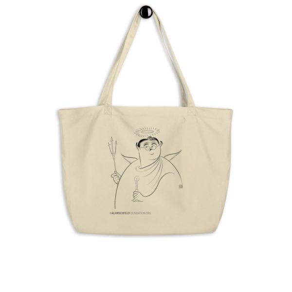 Alexander Woollcott Large organic tote bag
