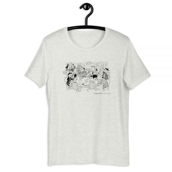 Algonquin Round Table Short-Sleeve Unisex T-Shirt - Image 6