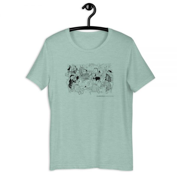 Algonquin Round Table Short-Sleeve Unisex T-Shirt - Image 3