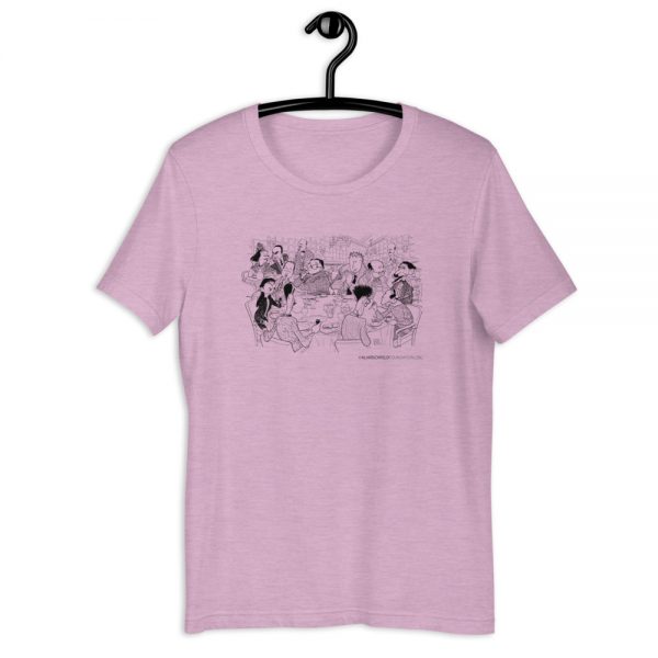 Algonquin Round Table Short-Sleeve Unisex T-Shirt - Image 2