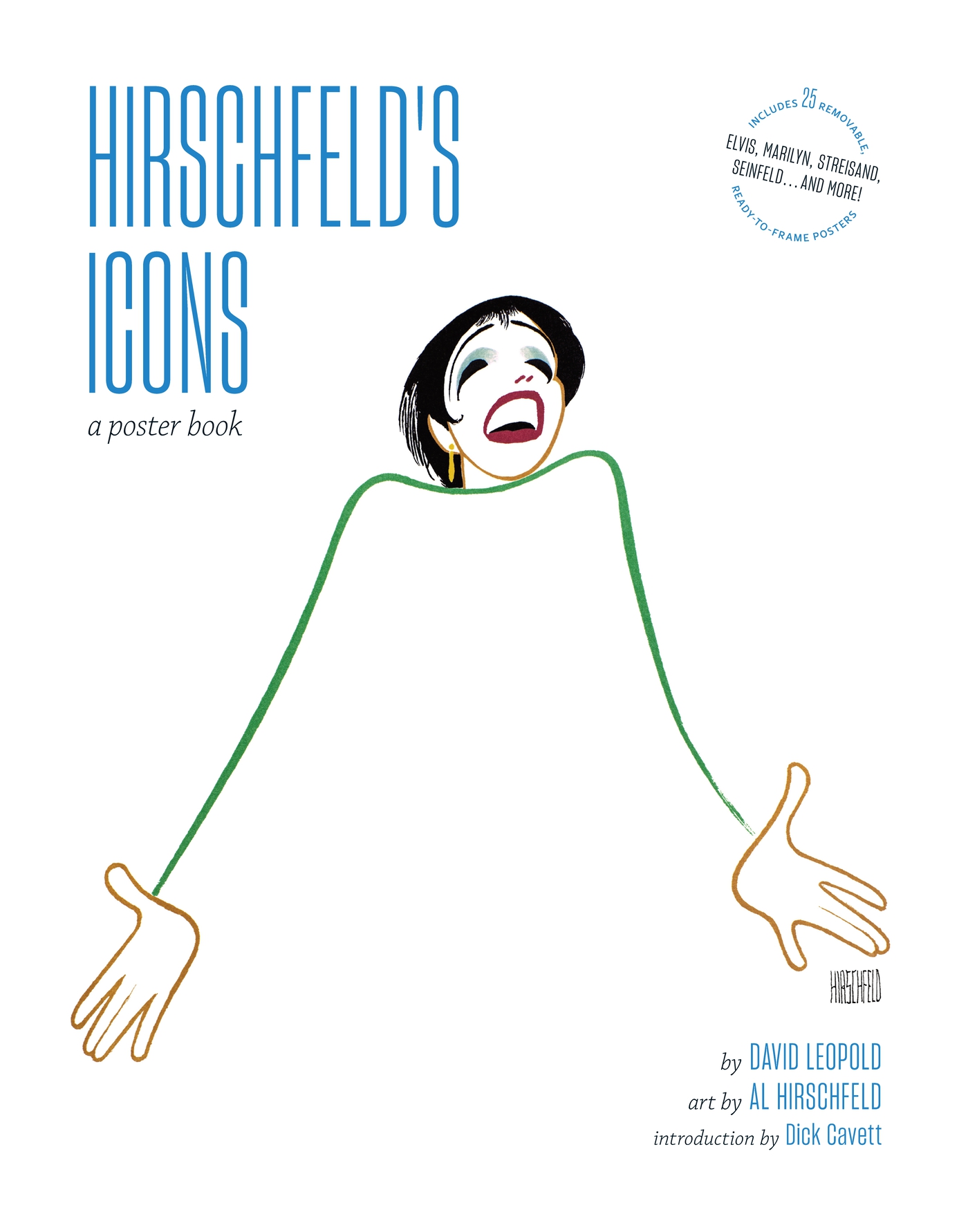 PREORDER: Hirschfeld's Icons Poster Book